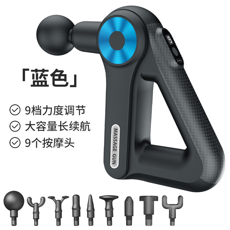Professional-Grade Mini Fascia Gun Massager for Muscle and Neck, Electric Massage Gun for Shoulder and Neck, Portable Fitness
