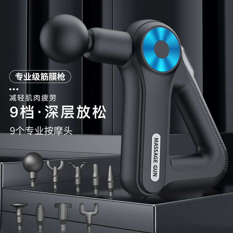 Professional-Grade Mini Fascia Gun Massager for Muscle and Neck, Electric Massage Gun for Shoulder and Neck, Portable Fitness