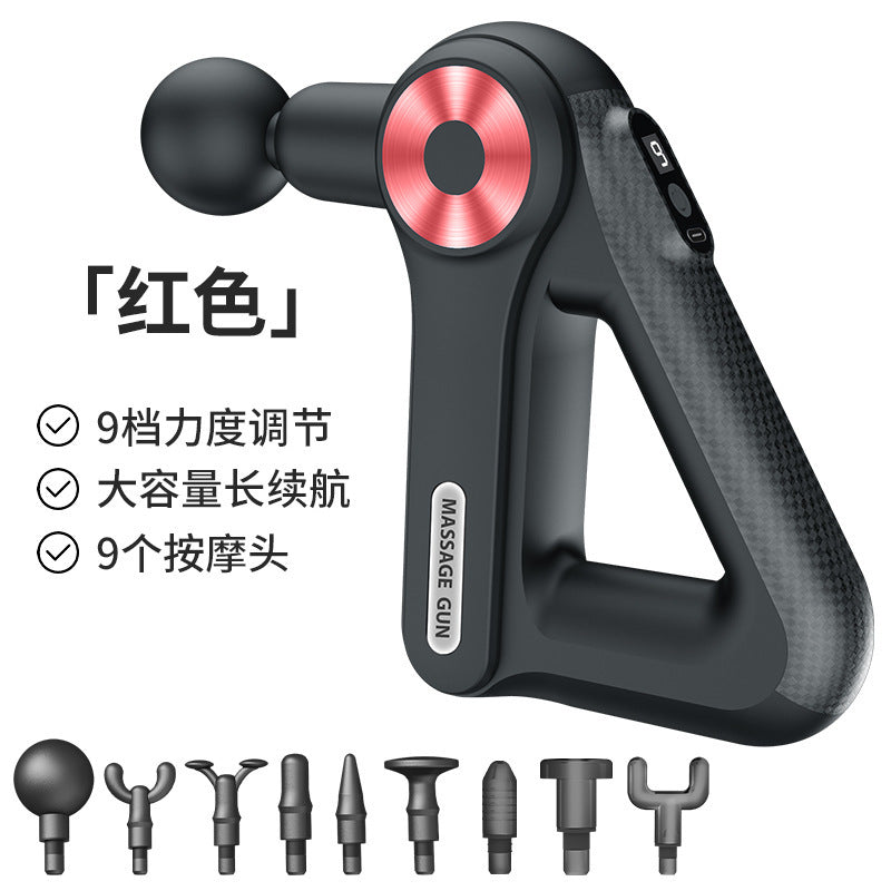 Professional-Grade Mini Fascia Gun Massager for Muscle and Neck, Electric Massage Gun for Shoulder and Neck, Portable Fitness