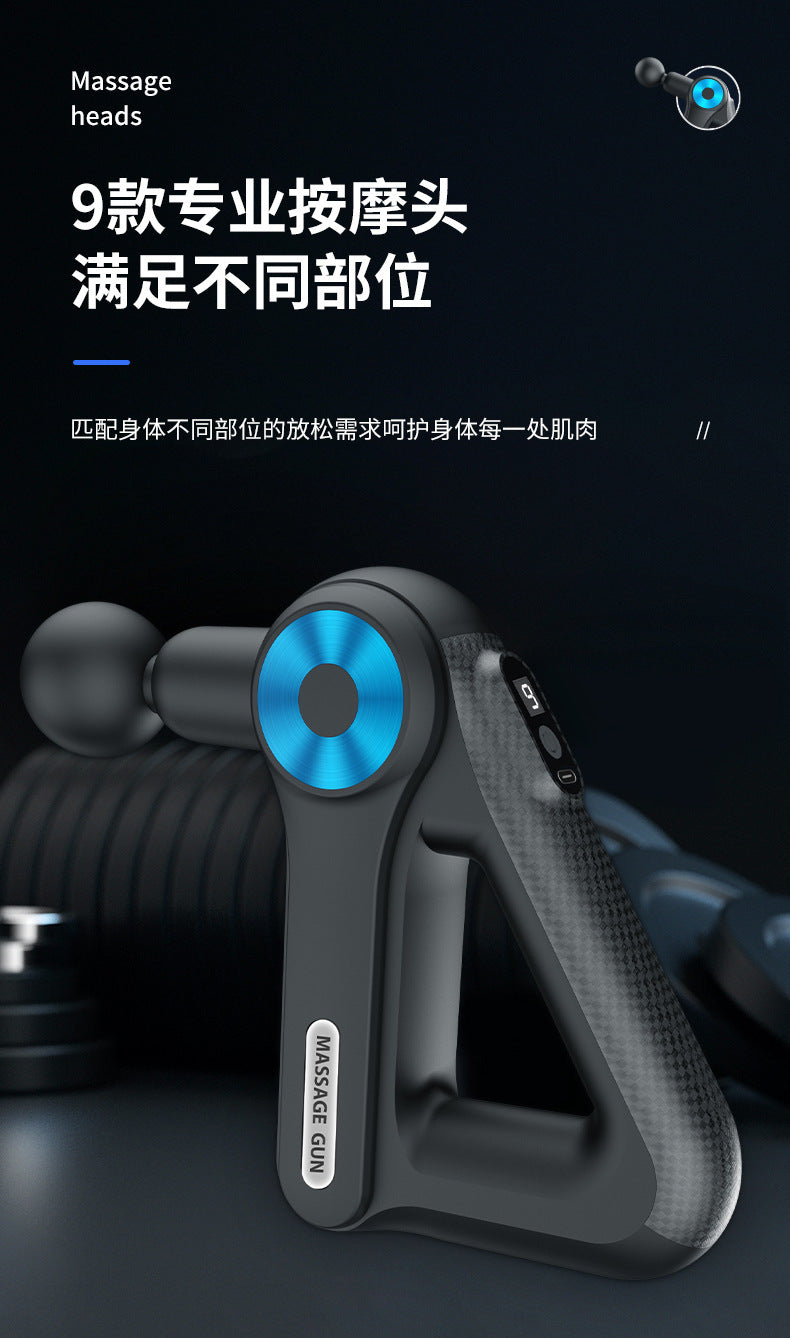 Professional-Grade Mini Fascia Gun Massager for Muscle and Neck, Electric Massage Gun for Shoulder and Neck, Portable Fitness
