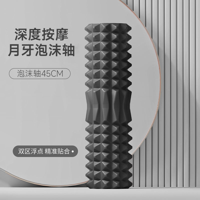 SanFan Home Massager Yoga Column Roller Muscle Relaxation Skinny Legs Spike Massager Back Roller Stretch